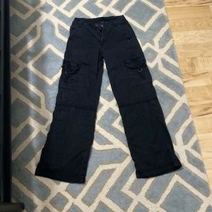 American eagle baggy black pants worn once paid $60